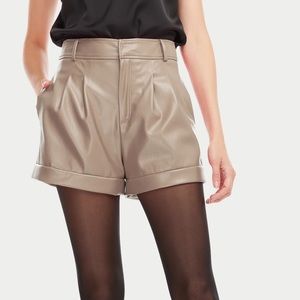 Generation love Georgie vegan leather shorts